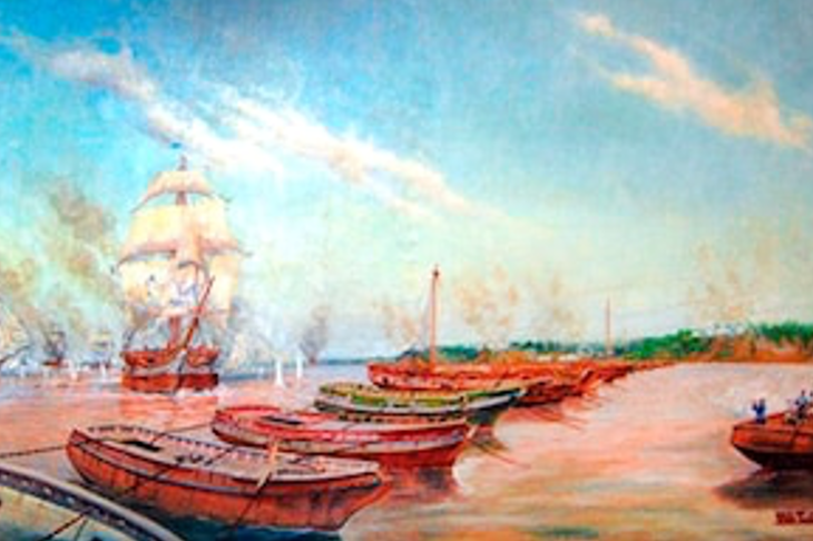 21 cañones contra 100